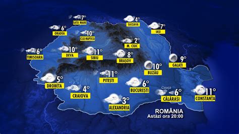 Prognoză meteo pe trei zile Băleni